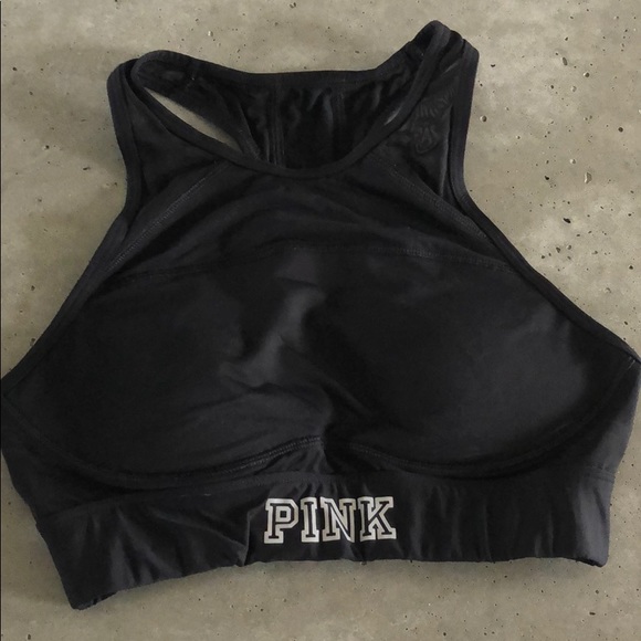 PINK Victoria's Secret Other - High neck padded pink sports bra